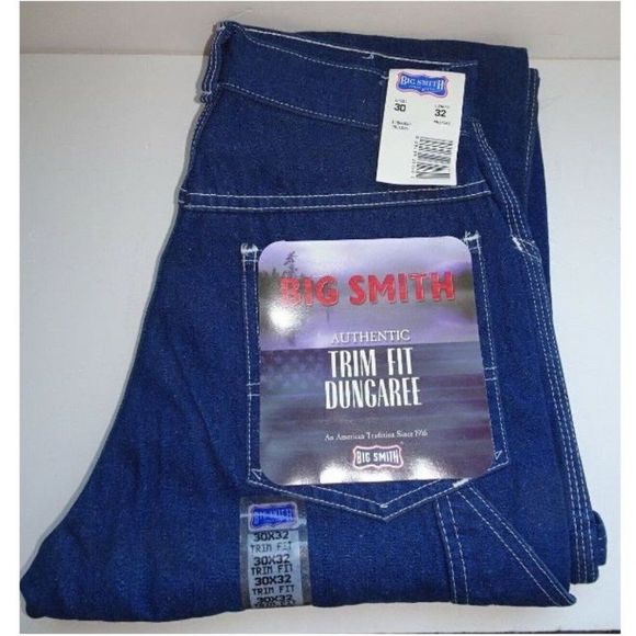 Big Smith Other - NEW Big Smith Authentic Dungaree - Dark Denim